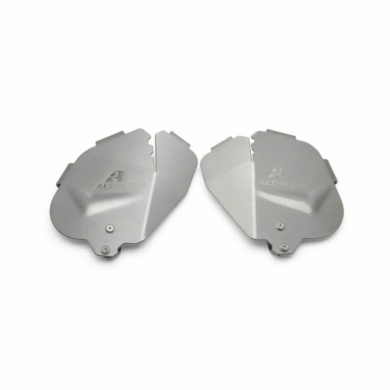 AltRider Cylinder Head Guards Silver 3 AltRider Cylinder Head Guards Silver