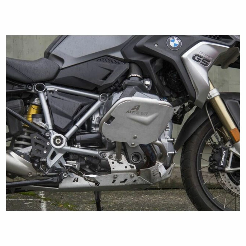 AltRider Cylinder Head Guards Silver 9 AltRider Cylinder Head Guards Silver - Image 7