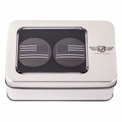 Figurati Designs Swing Arm Pivot Covers Black Reverse Cut Blue Line -GAS TANK ACCESSORIES SHOP 10287731 B V3