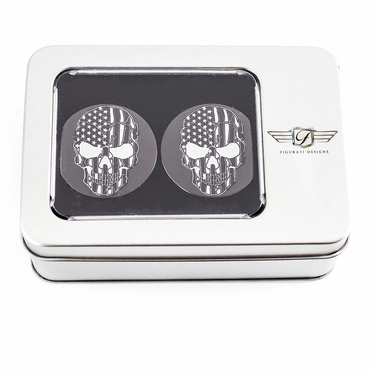 Figurati Designs Swing Arm Pivot Covers Black Reverse Cut Flag 4 Figurati Designs Swing Arm Pivot Covers Black Reverse Cut Flag - Image 2