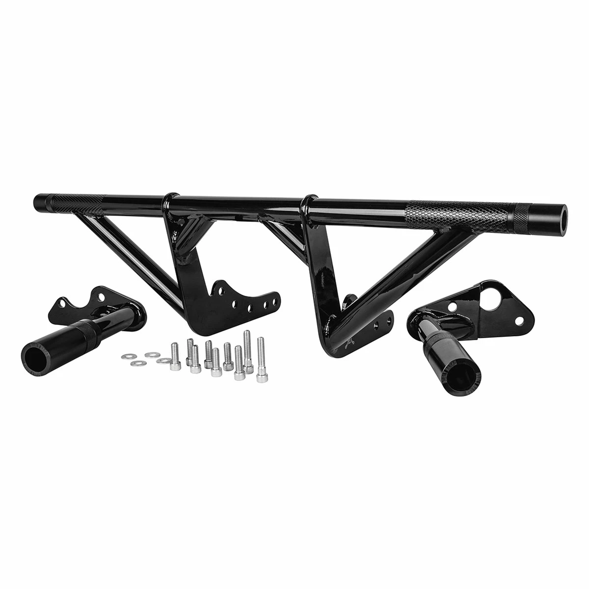 Burly Brand Crash Bar Black 3 Burly Brand Crash Bar Black