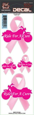 Lethal Threat Designs Lethal Threat Ride For A Cure Decal