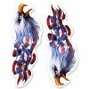 Lethal Threat Designs Lethal Threat Rude & Crude Flame USA Eagle Mini Decal -GAS TANK ACCESSORIES SHOP 161 561 A V1