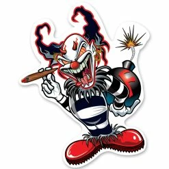 Lethal Threat Designs Lethal Threat Rude & Crude F-Bomb Mini Decal