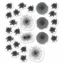 Lethal Threat Designs Lethal Threat Bullet Holes Decal