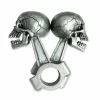 Lethal Threat Designs Lethal Threat Piston Skull 3-D Emblem -GAS TANK ACCESSORIES SHOP 161 690 A V1
