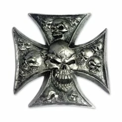 Lethal Threat Designs Lethal Threat Iron Cross 3-D Emblem