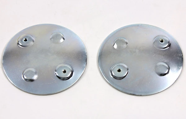 V-Twin Manufacturing Gas Tank Emblem Mounts 3 V-Twin Manufacturing Gas Tank Emblem Mounts