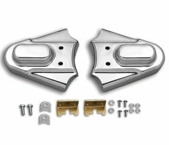V-Twin Manufacturing Chrome Swingarm Covers