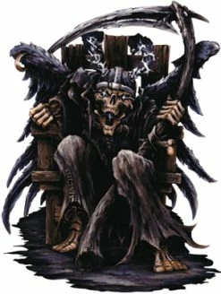 Lethal Threat Designs Lethal Threat Electric Chair Reaper Decal