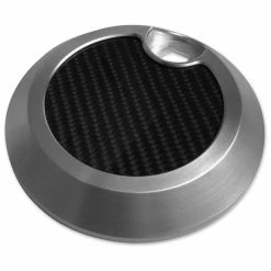 Brass Balls Cycles Natural/ Carbon Fiber Fuel Door