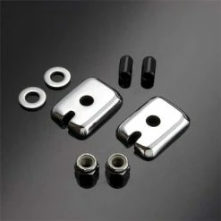 Colony Sportster Swingarm End Cover And Nut Kit