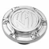 Roland Sands Design Vintage Dummy Cap Chrome -GAS TANK ACCESSORIES SHOP 362 710 A V1