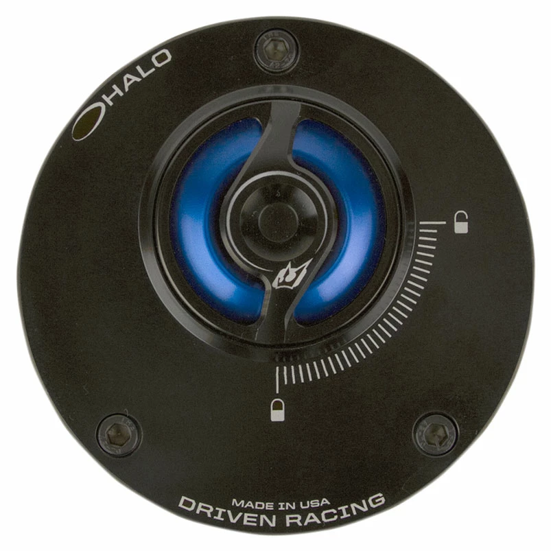 Driven Halo Blue Fuel Cap 3 Driven Halo Blue Fuel Cap