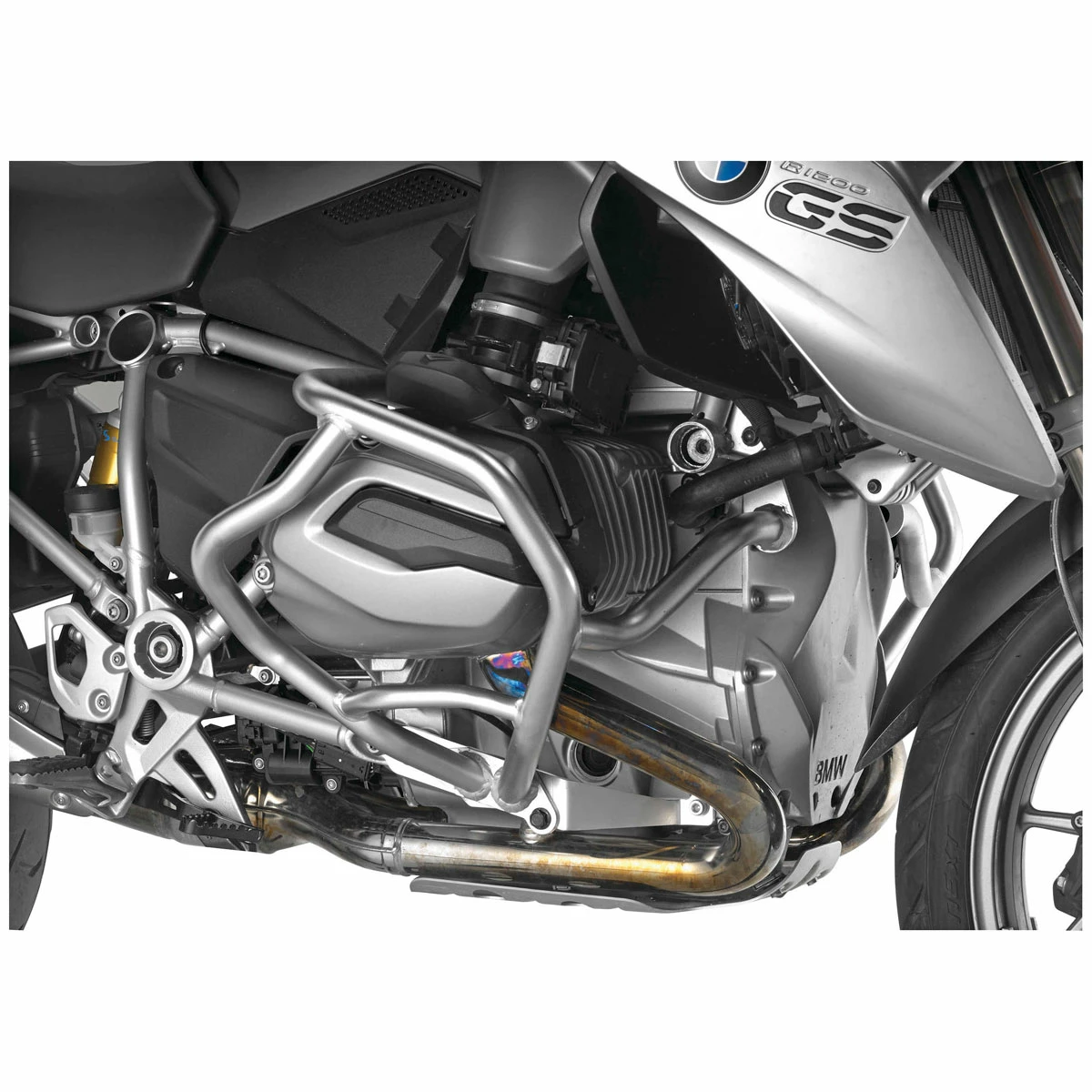 Givi Stainless Steel Lower Engine Guard 3 Givi Stainless Steel Lower Engine Guard