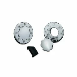 Kuryakyn Flush Mount Chrome Gas Cap