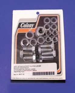 Colony Jiffy Stand & Foot Clutch Lever Bracket Mount Kit