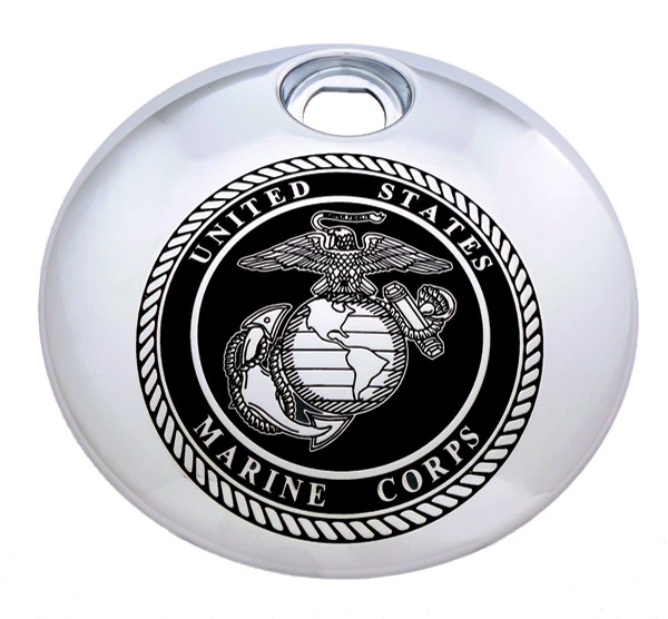 Custom Engraving Ltd. Marine Fuel Door Cover Black/Chrome 3 Custom Engraving Ltd. Marine Fuel Door Cover Black/Chrome