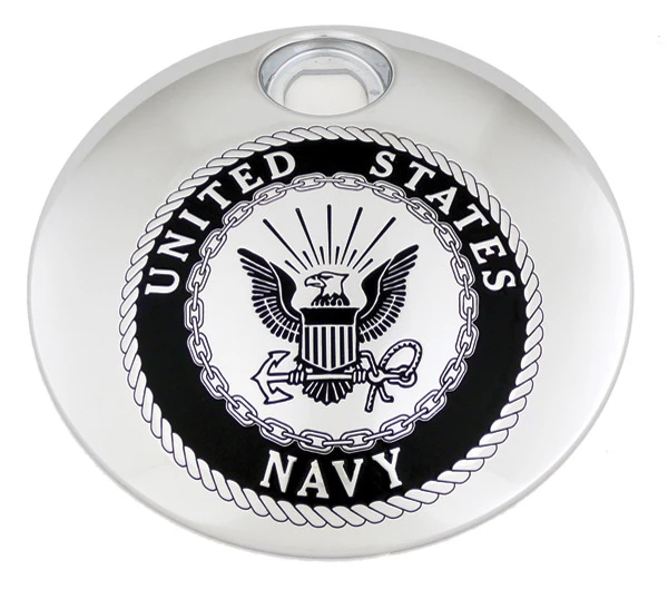 Custom Engraving Ltd. Navy Fuel Door Cover 3 Custom Engraving Ltd. Navy Fuel Door Cover