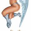 Lethal Threat Designs Lethal Threat Angel Babe 2 Decal -GAS TANK ACCESSORIES SHOP 533 104 A V1