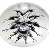 Custom Engraving Ltd. Breaking Thru Skull Fuel Door