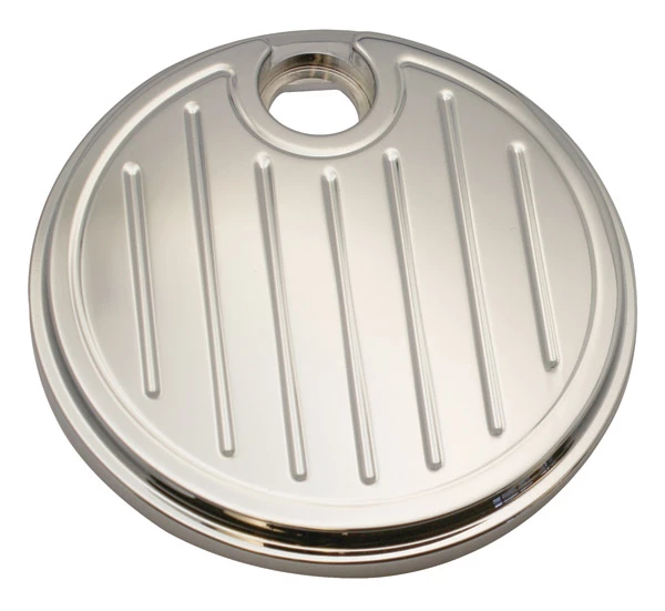 Pro-One Ball Milled Chrome Billet Fuel Door 3 Pro-One Ball Milled Chrome Billet Fuel Door