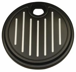 Pro-One Ball Milled Black Billet Fuel Door