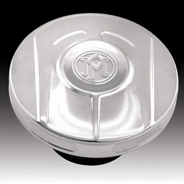 Performance Machine Scallop Chrome Dummy Gas Cap 3 Performance Machine Scallop Chrome Dummy Gas Cap