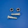 V-Twin Manufacturing Chrome Swingarm Pivot Bolt Kit