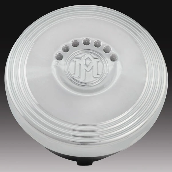 Performance Machine Merc Chrome LED Fuel Indicator Gas Cap 3 Performance Machine Merc Chrome LED Fuel Indicator Gas Cap