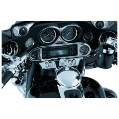 Kuryakyn Push Button Chrome Fuel Door Latch -GAS TANK ACCESSORIES SHOP 721 211 C V3