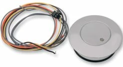 Drag Specialties Pop-Up Fuel Level Cap With LED "Low Fuel" Warning Light