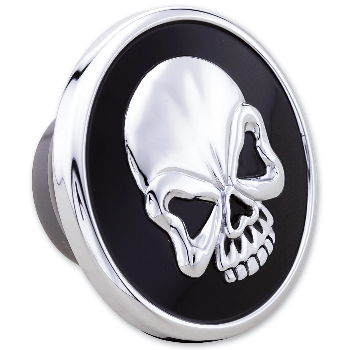 Milwaukee Twins Black And Chrome Skull Vented Gas Cap 3 Milwaukee Twins Black And Chrome Skull Vented Gas Cap