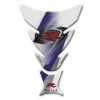Keiti Suzuki White R Tank Pad -GAS TANK ACCESSORIES SHOP 975 407 A V1