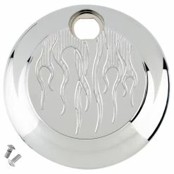 Joker Machine Chrome Flame Fuel Door